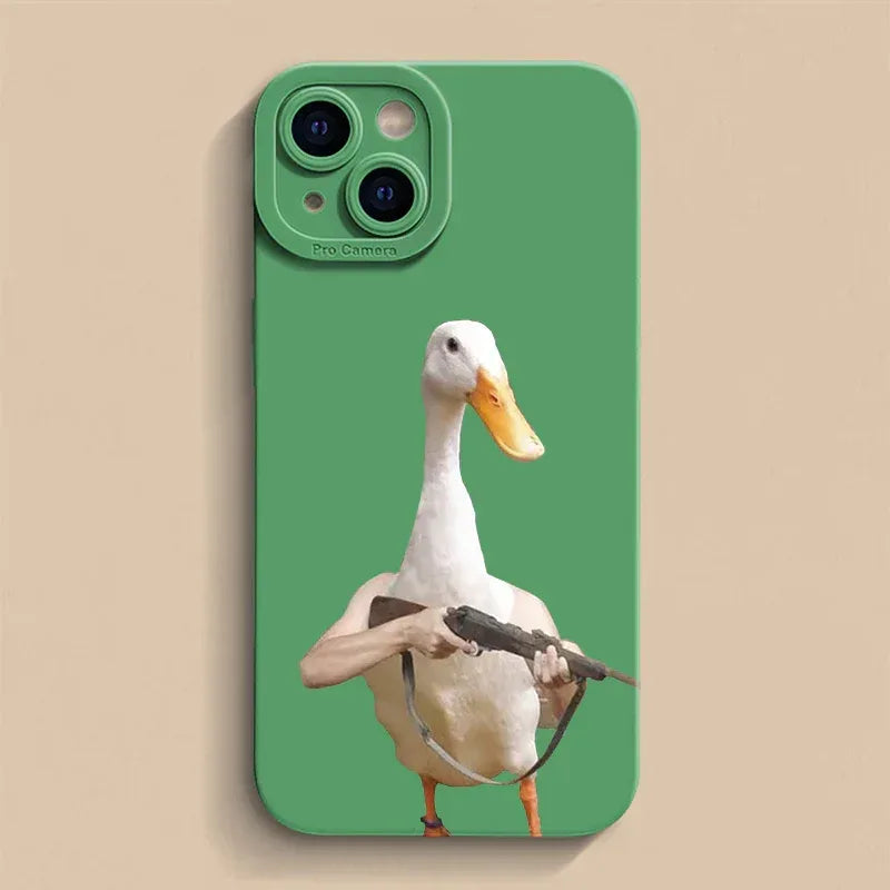 Anti-fall Funny Duck iPhone Case - Viexta