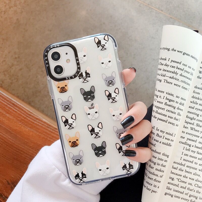 Cartoon anti-fall iPhone case