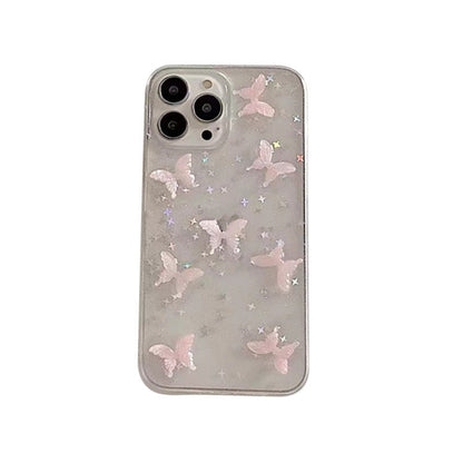 Butterfly Sequins iPhone Case