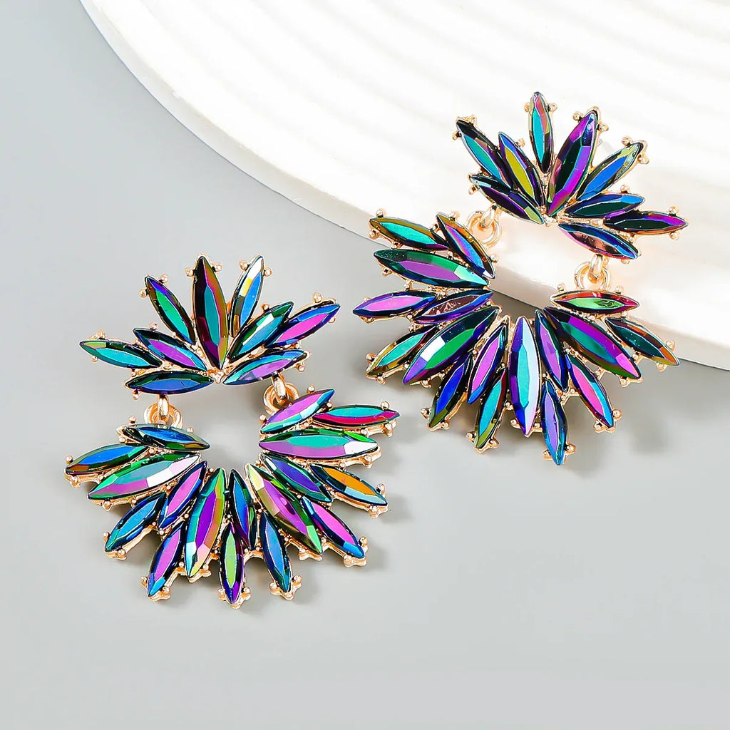 Exaggerated Flower Studs - Viexta