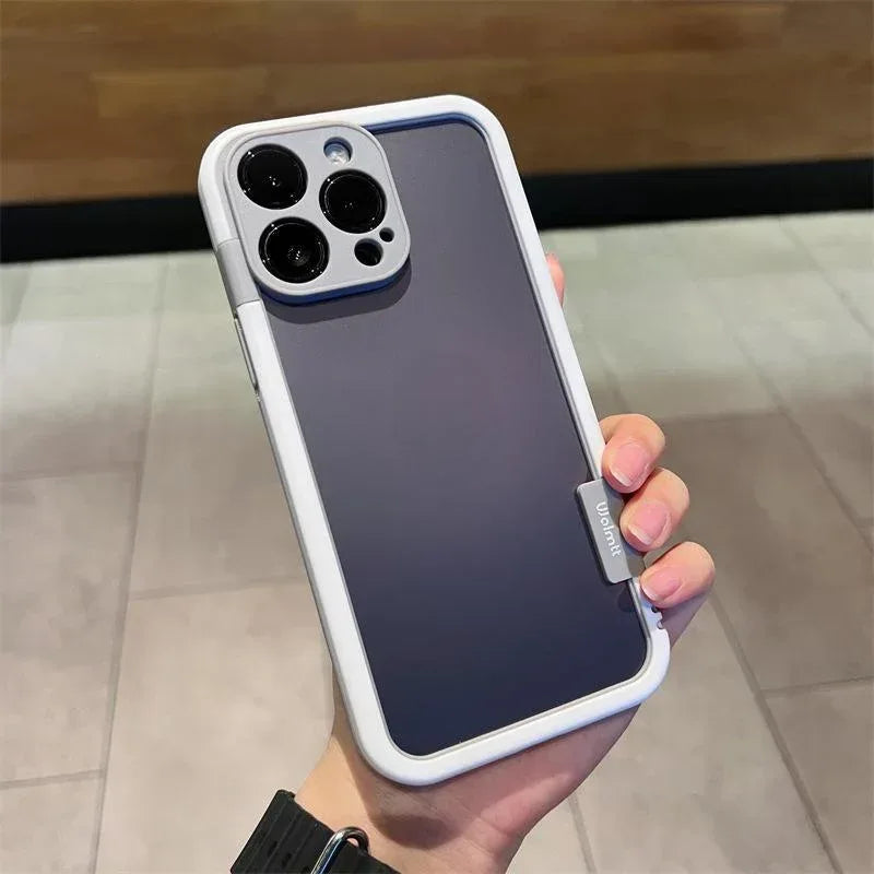 Contrast Color Cooling Soft iPhone Case - Viexta