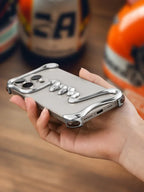 Alien Metal Frameless Skeleton iPhone Case - Viexta