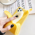 Creative Squeeze The Banana iPhone Case - Viexta