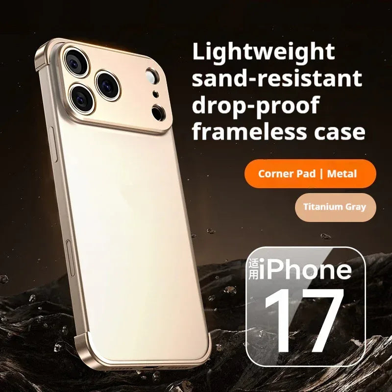 Metal Four-corner Pad iPhone Case - Viexta