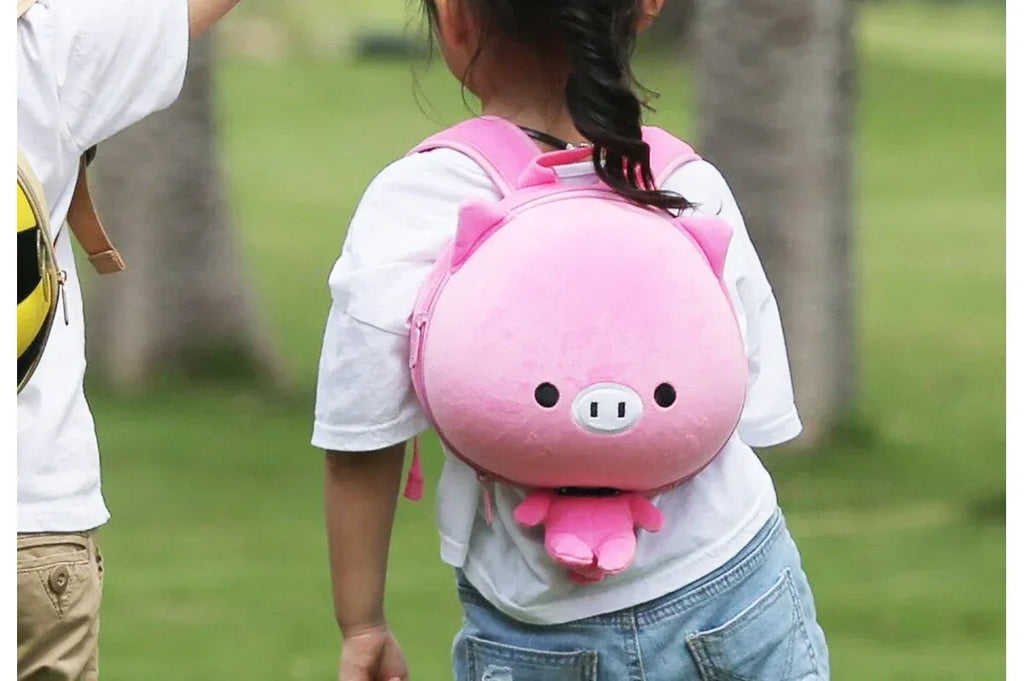 Anti-lost Plush Kindergarten Children's Animal Backpack - Viexta