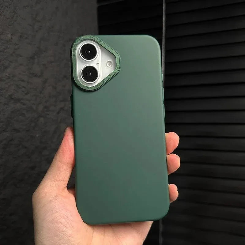 metal-large-hole-ultra-thin-frosted-iphone-case - Viexta