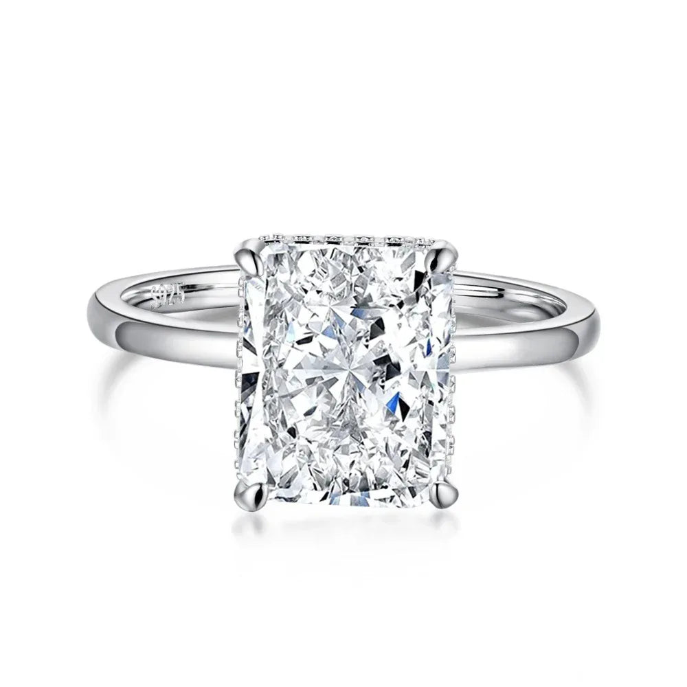 ice-flower-cut-zircon-inlaid-womens-sterling-silver-ring - Viexta