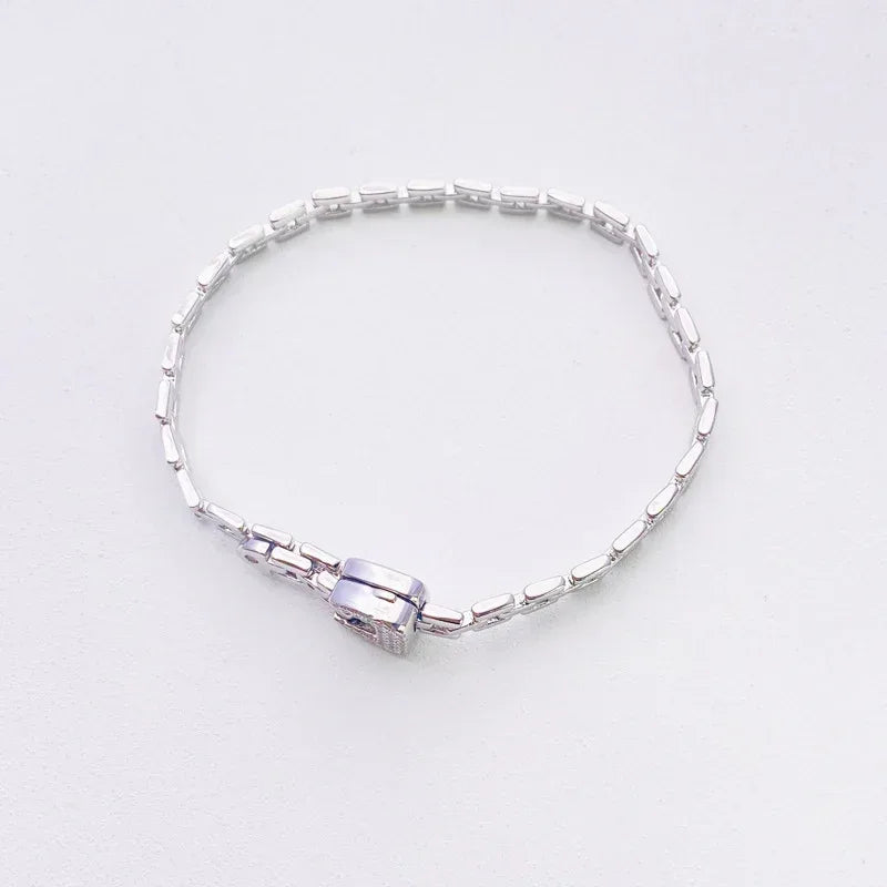 18k-soft-chain-snake-ring-bracelet - Viexta