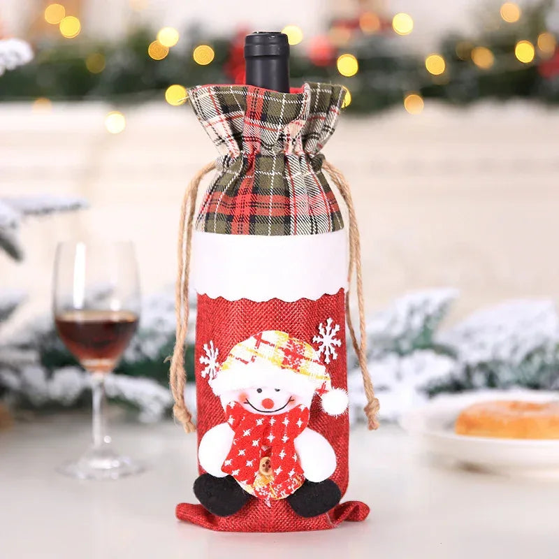 christmas-decorations-christmas-wine-bottle-socks - Viexta