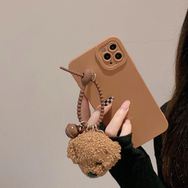 plush-retro-brown-teddy-iphone-case - Viexta
