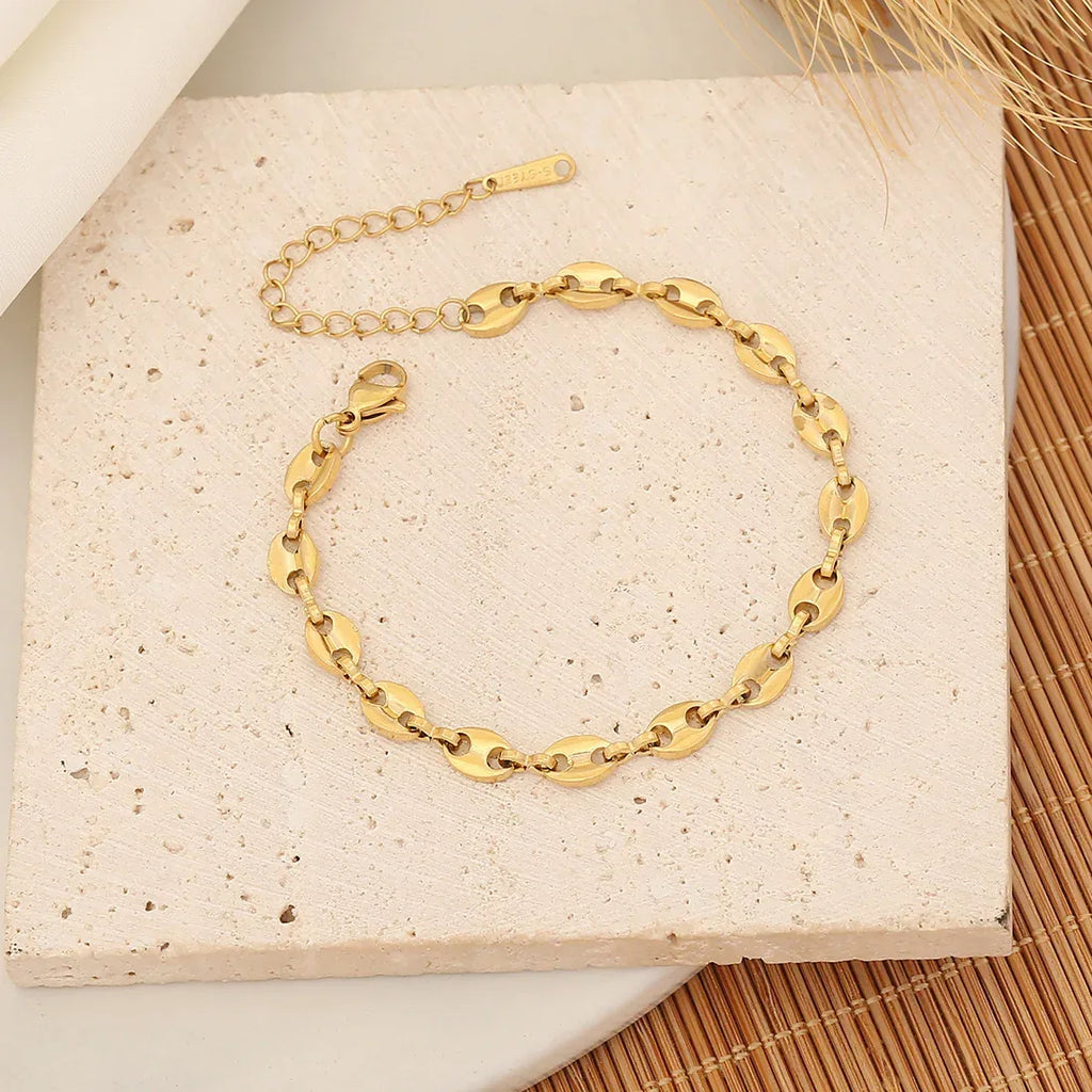 Stainless Steel Chain Niche Bracelet - Viexta
