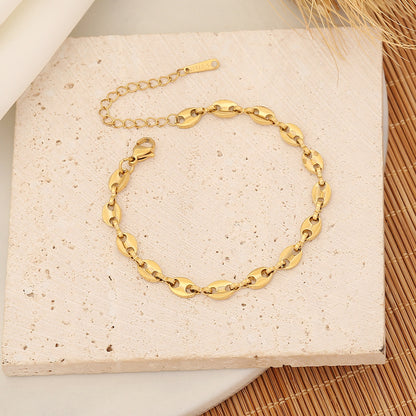 Stainless Steel Chain Niche Bracelet