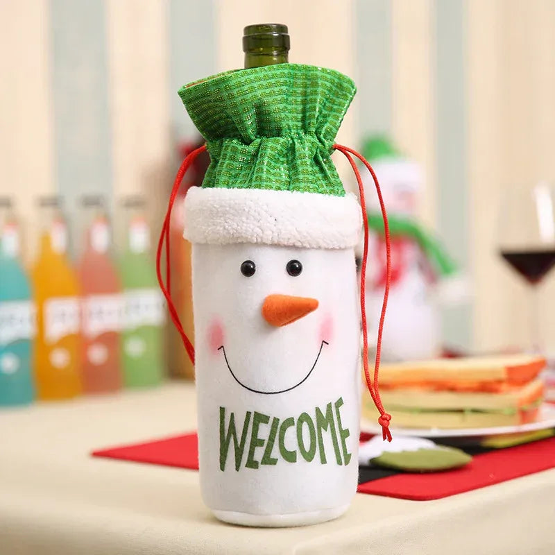 christmas-decorations-christmas-wine-bottle-socks - Viexta