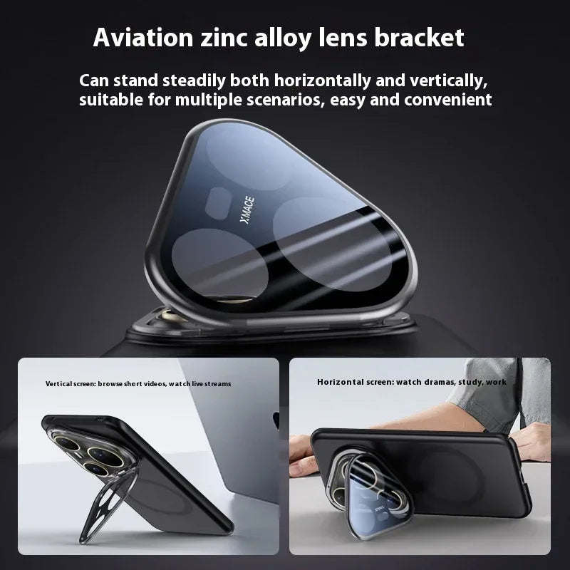 Lens Bracket Magnetic Protection Huawei Case - Viexta
