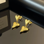 double-layers-loving-heart-earrings - Viexta