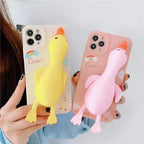 Cartoon Kneading Duck iPhone case - Viexta