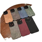Korean Style Suede Drop-resistant iPhone Case - Viexta