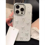 Epoxy Pearl Bow iPhone Case - Viexta