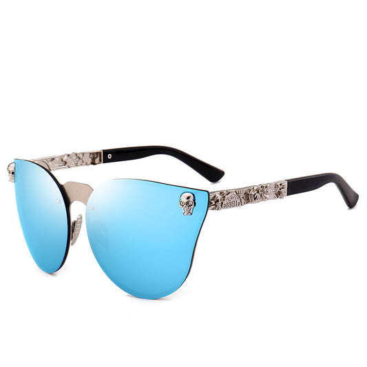 Skull metal sunglasses