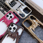 Electroplated Tiger-tooth Skull iPhone Case - Viexta