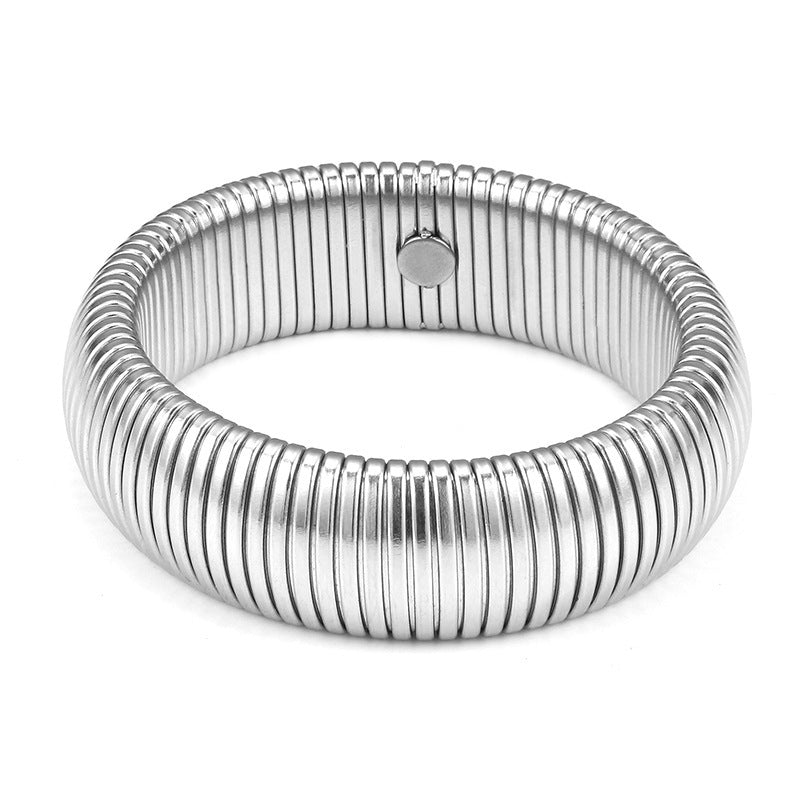 American Titanium Steel Elastic Bracelet