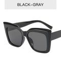 Women's Fashion Large Frame Cat Eye Sunglasses - Viexta