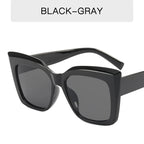 Women's Fashion Large Frame Cat Eye Sunglasses