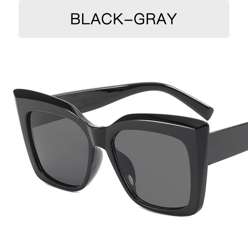 Women's Fashion Large Frame Cat Eye Sunglasses