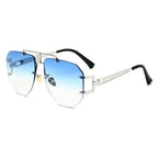 Metal frameless sunglass - Viexta