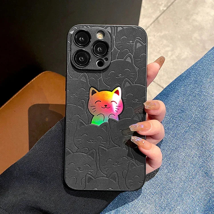 laser-full-screen-bear-iphone-case - Viexta