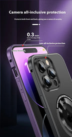 Spring Fastener Metal Frame iPhone Case - Viexta