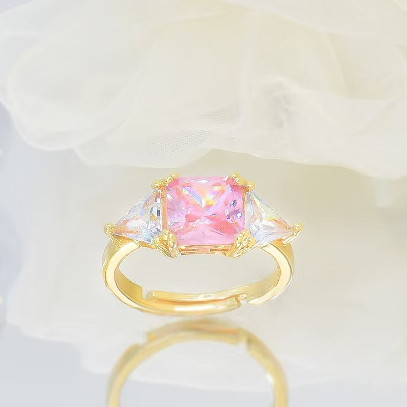 Square Necklace Premium Clavicle Chain Accessories