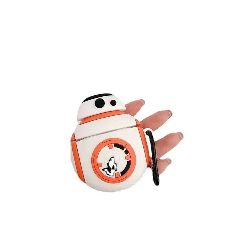 Robot Wireless Bluetooth Earphone Case - Viexta