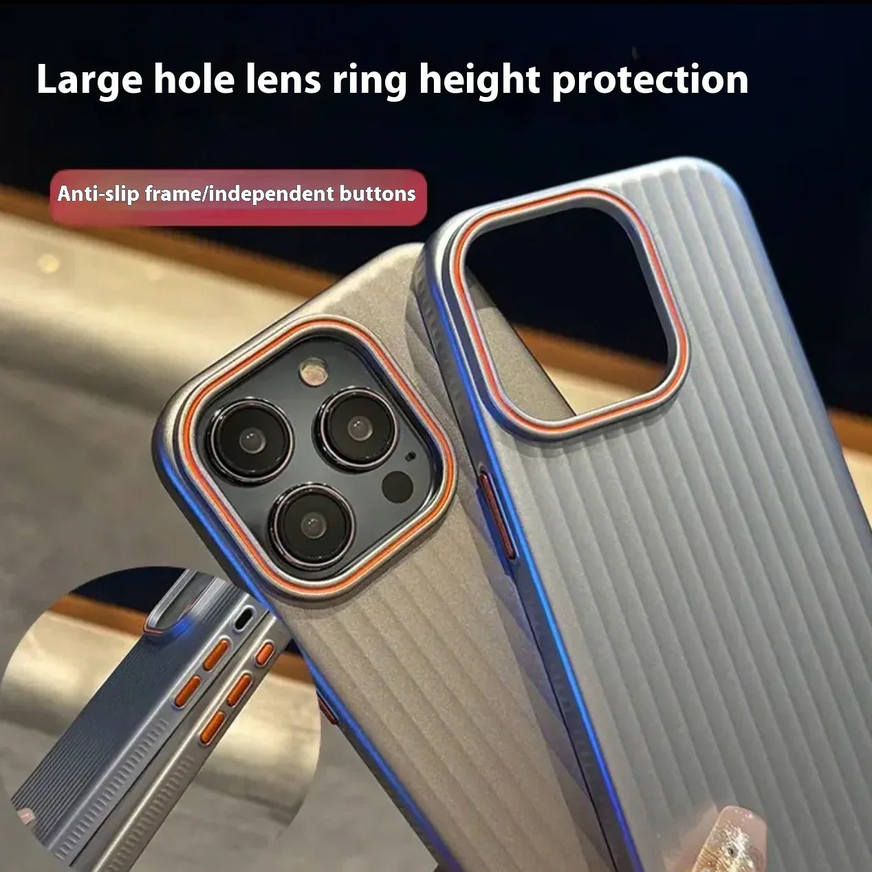 Anti-drop Fingerprint Metal iPhone Case - Viexta