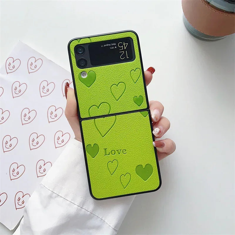 galaxy-z-flip3-love-phone-case-ultra-thin-anti-drop - Viexta