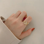 Double Layer Zircon Ring - Viexta