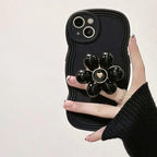 Ladies Temperament Flower Stand iPhone Case - Viexta