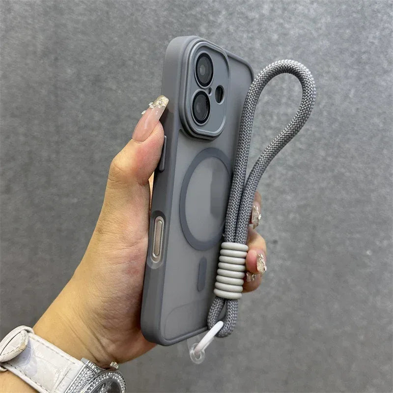 Skin-sensitive Frosted Magnetic iPhone Case - Viexta