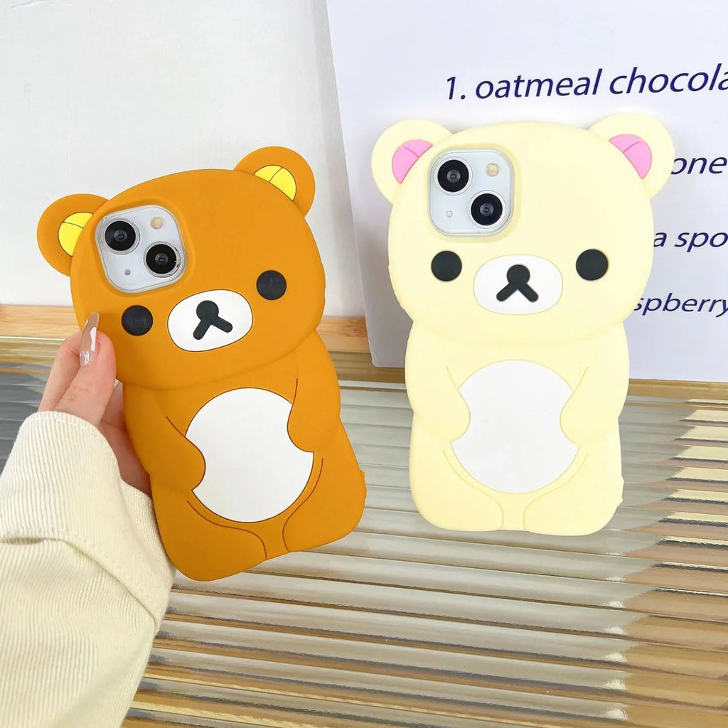 Easy Bear Silicone iPhone Case - Viexta