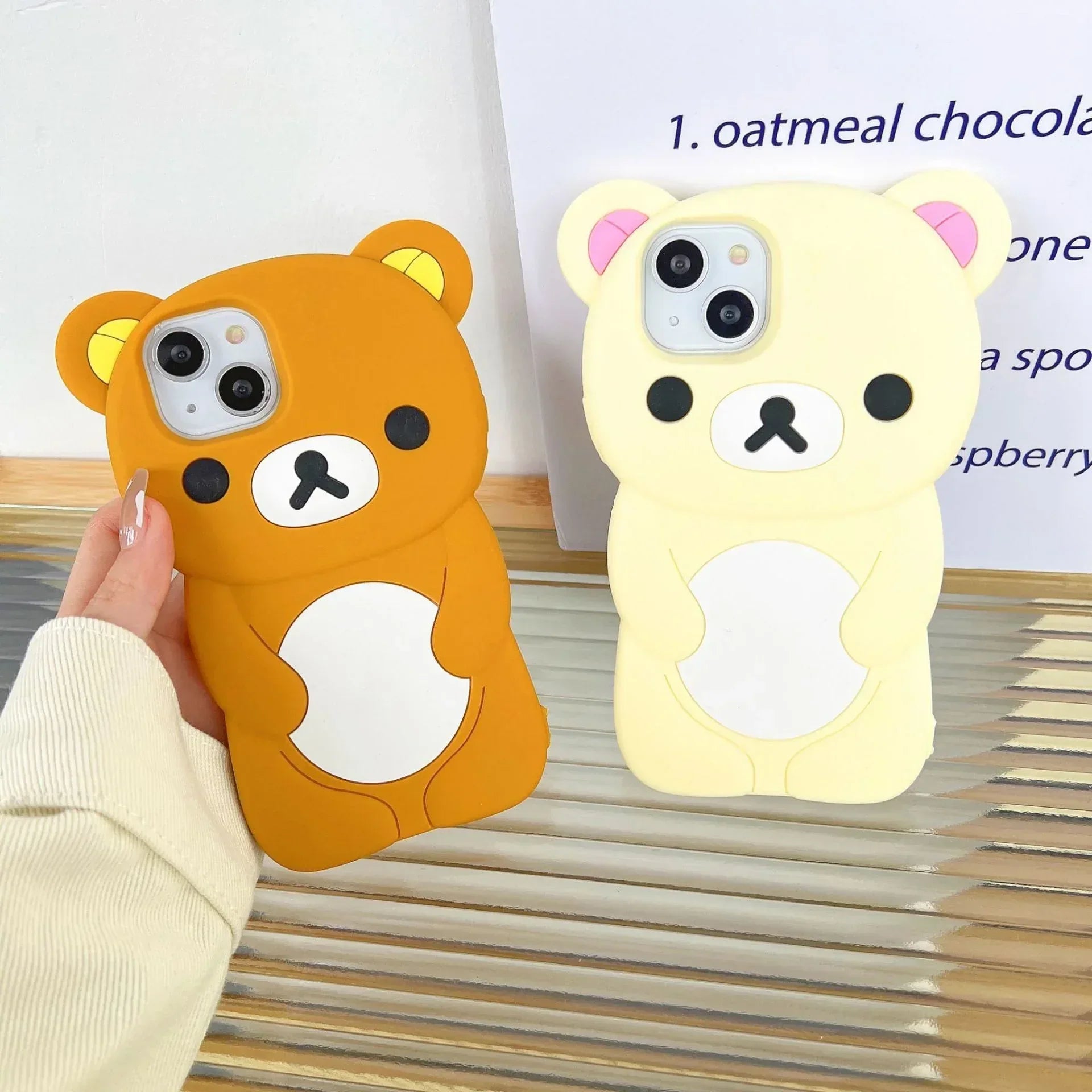 Easy Bear Silicone iPhone Case - Viexta