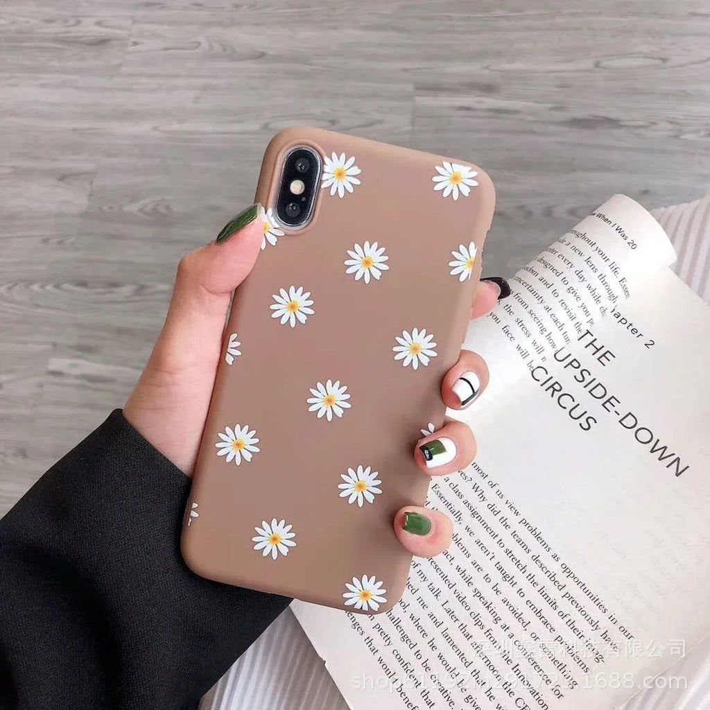 Small daisy iPhone case - Viexta