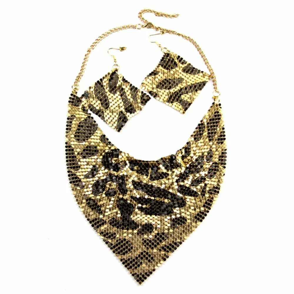 metal-plate-necklace-set - Viexta