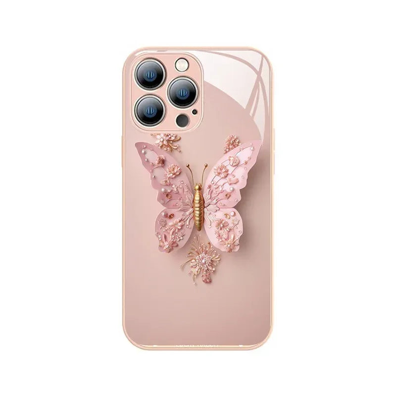 fairy-butterfly-glass-iphone-case - Viexta
