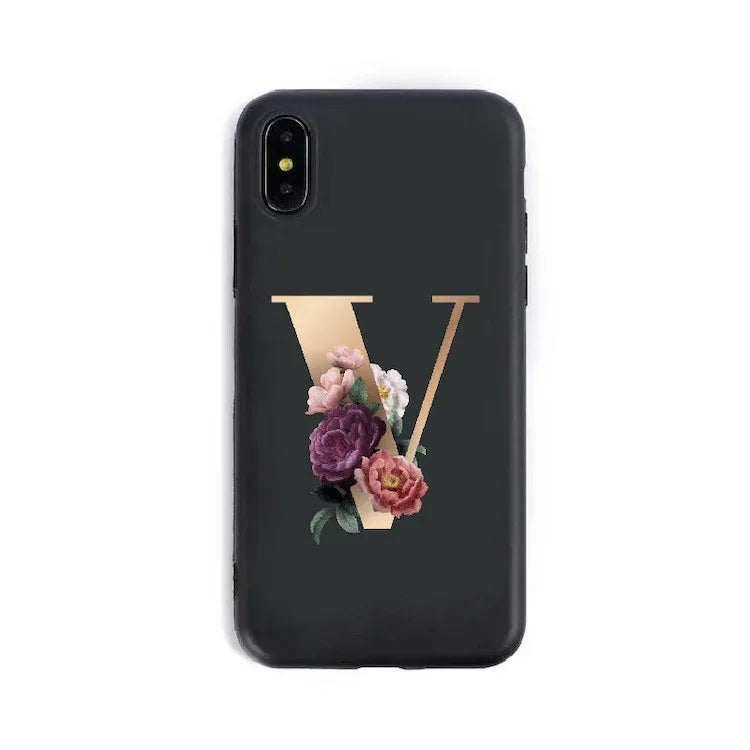 26 English Alphabet Silicone Phone Cases for IPHONE - Viexta