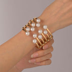 Symmetrical Pearl Bracelet For Women