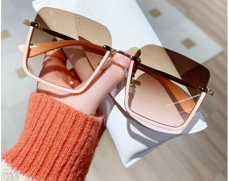 trendy-square-large-frame-sunglasses-with-uv-protection - Viexta