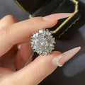 American Flower Diamond Ring - Viexta