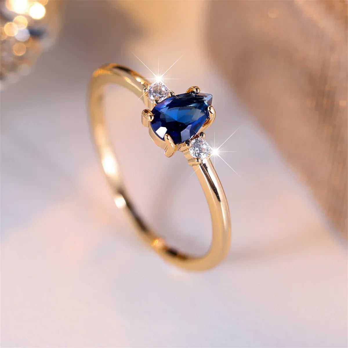 New Drop-shaped Ring