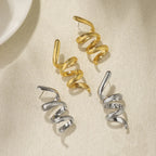 Spiral Personalized Earrings - Viexta
