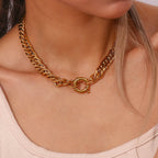 18K Temperament Clavicle Chain